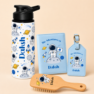 Personalized Space Explorer Kids Travel Gift Set