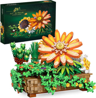 Flower Botanical Bonsai Building Set - 924pcs