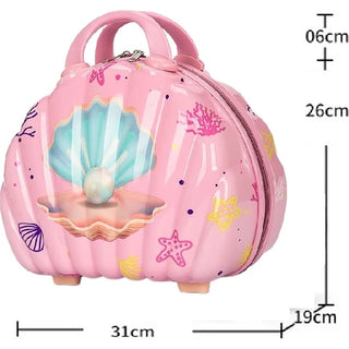 Seashell Design Portable Luggage Suitcase Organizer