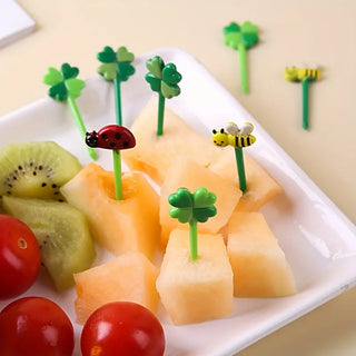 8 Pcs Food Fruit Fork Picks for Kids (Pack of 2)