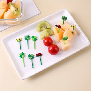 8 Pcs Food Fruit Fork Picks for Kids (Pack of 2)