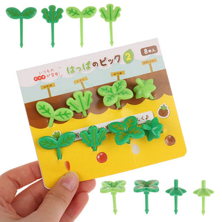 8 Pcs Food Fruit Fork Picks for Kids (Pack of 2)
