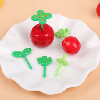 8 Pcs Food Fruit Fork Picks for Kids (Pack of 2)