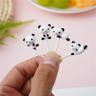 8 Pcs Food Fruit Fork Picks for Kids (Pack of 2)
