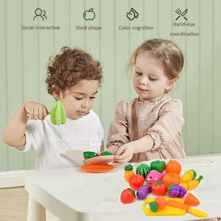 Plastic Fruits 11PCS Mini Toy Set
