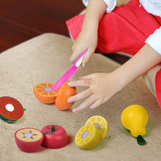 Plastic Fruits 11PCS Mini Toy Set