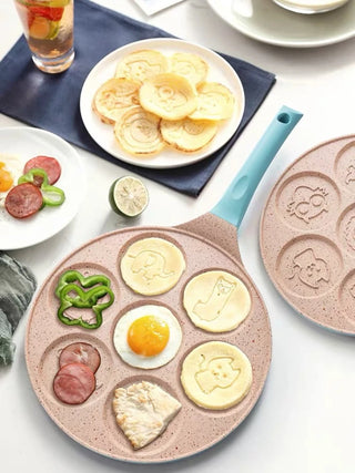 Animal Design Non-Stick Frying Pan (Blue)
