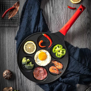 Emoji Design Non-Stick Frying Pan (Black)