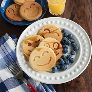 Emoji Design Non-Stick Frying Pan (Black)