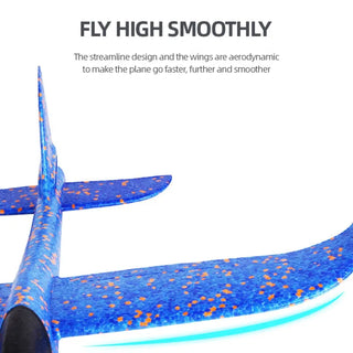 3-in-1 Glider Plane Launcher Toy for Outdoor Adventure (Random)