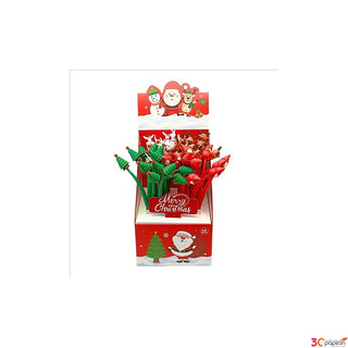 Christmas Theme Toper Floppy Pen - 1 pc