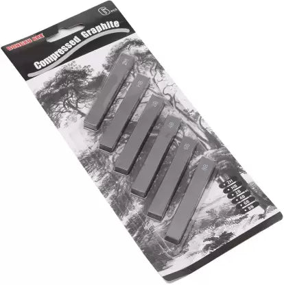 Compressed Graphite Set: 2H,HB,2B,4B,6B,8B, (6 Pieces) – Cots and Cuddles