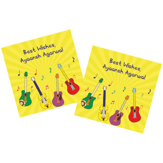 Gift Tag - Guitar Fun (48 pcs) (PREPAID ONLY)