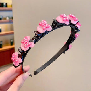 Pack of 4 - Cute Charming Headbands for Girls (Random Design)