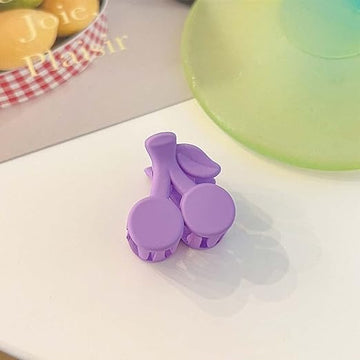 Cherry Shaped Small Clutcher Hair Clip for Kids (3pc)