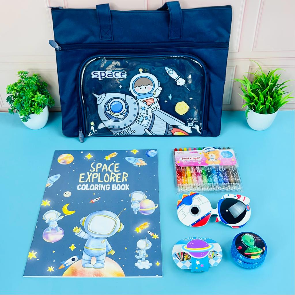 Galactic Explore Tote Hamper Box