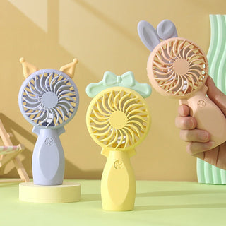 Cute Hello Kitty Design Handheld Mini Fan for Kids