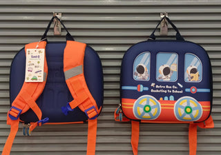 Cute Design Rectangle Shaped Hardshell Backpack for Kids