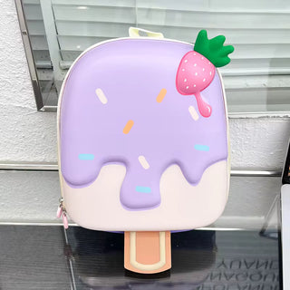 3D Ice-Cream Design Hardshell Backpack for Toddlers