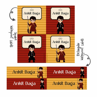 Labels Combo - Harry Potter (PREPAID ORDER)