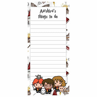 List pads - Harry Potter (PREPAID ONLY)