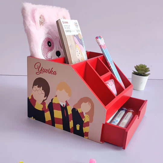 Stationery Stand with Drawer - Harry Potter (PREPAID ONLY)