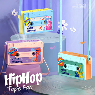 Retro Design HipHop Tape Fan for Kids