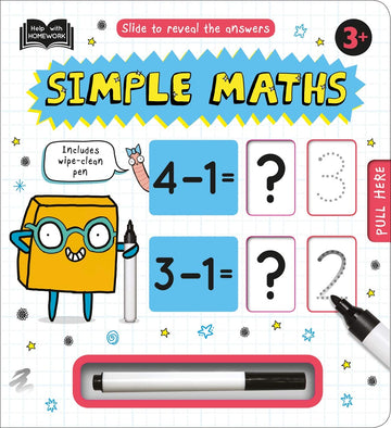 Help With Homework - Simple Maths Board Book