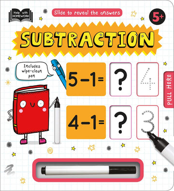 Help With Homework - Subtraction Board Book