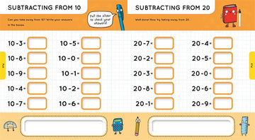 Help With Homework - Subtraction Board Book