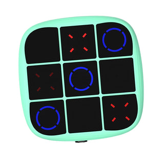 4-in-1 Electronic Tic Tac Toe & Memory Game – Portable Handheld Puzzle Console (Random Colour)