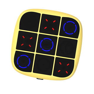 4-in-1 Electronic Tic Tac Toe & Memory Game – Portable Handheld Puzzle Console (Random Colour)