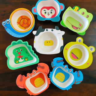 animal design bowls