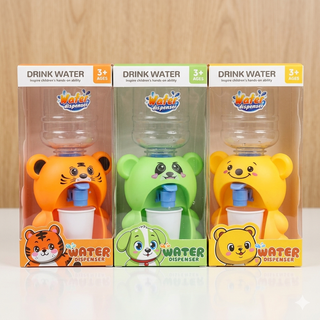 Mini Animal Water Dispenser Toy for Kids (Ages 3+)