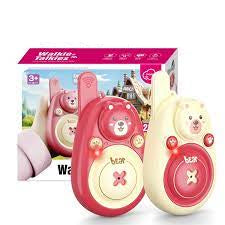 Cute Design Walkie Talkies - 2-Way Radio Toy for Adventures & Games