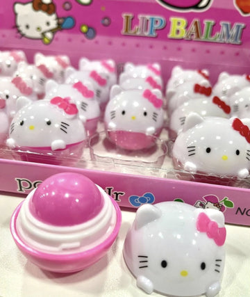Kitty Theme Lip Balm for Girls (Random Colour)