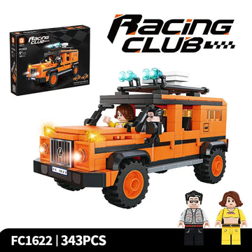 343 pcs Building Blocks Jeep Car Model Toy