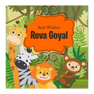 Gift Tag - Jungle Animal (48 pcs) (PREPAID ONLY)