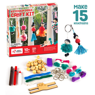Keychain Dolls - Art and Craft Kit for Girls