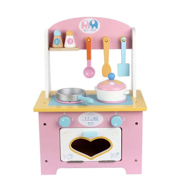 Love Heart Cooking and Wooden Kitchen Toy for Endless Imaginative Fun