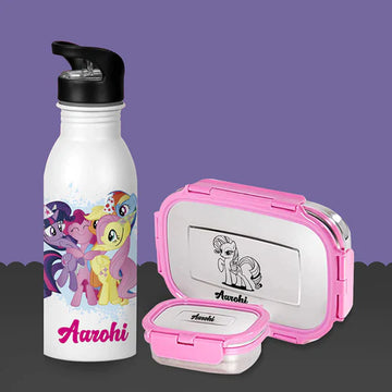 Bottle Tiffin Set - Lilpony (PREPAID ONLY)