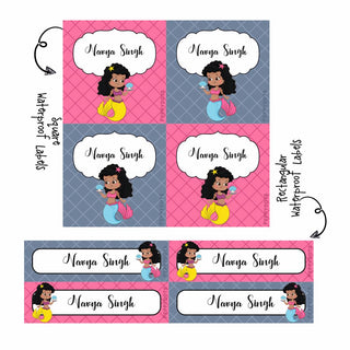 Label Combo - Little Mermaid (PREPAID ORDER)