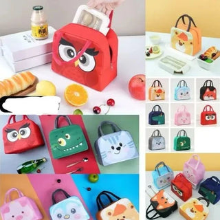 Aluminum foil thick thermal insulation bag for kids (Owl) 1 pc