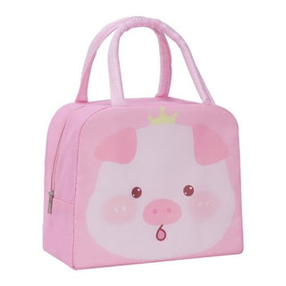 Aluminum foil thick thermal insulation bag for kids (Pig) 1 pc