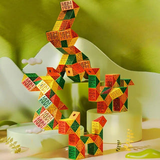 Geometric Magic Cube Puzzle Toy