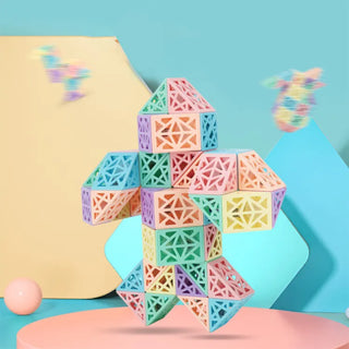 Geometric Magic Cube Puzzle Toy