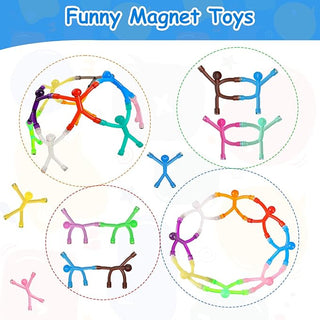 Funny Magnetic Man Toy Set for Refrigerator, Office, Whiteboard Decoration