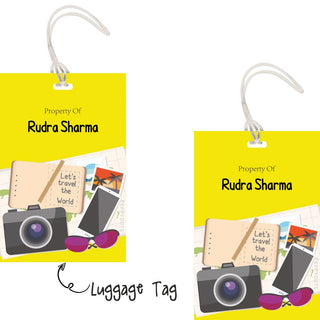 Luggage Tags - Memory - Pack of 2 Tags- PREPAID ONLY