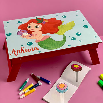 Personalized Folding Table - Mermaid (PREPAID)