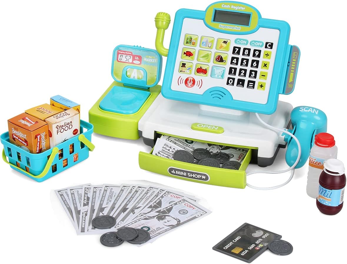 Pretend & Learn: Cash Register Toy for Kids